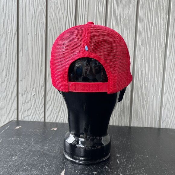 Deadstock Braun Ranch Rope Trucker Hat Cobra Caps Snapback Hunting Deer Vintage - Picture 6 of 8